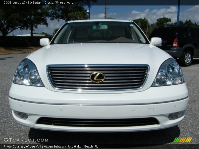 Crystal White / Ivory 2003 Lexus LS 430 Sedan