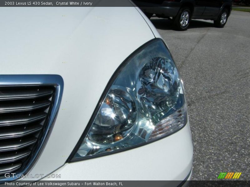 Crystal White / Ivory 2003 Lexus LS 430 Sedan