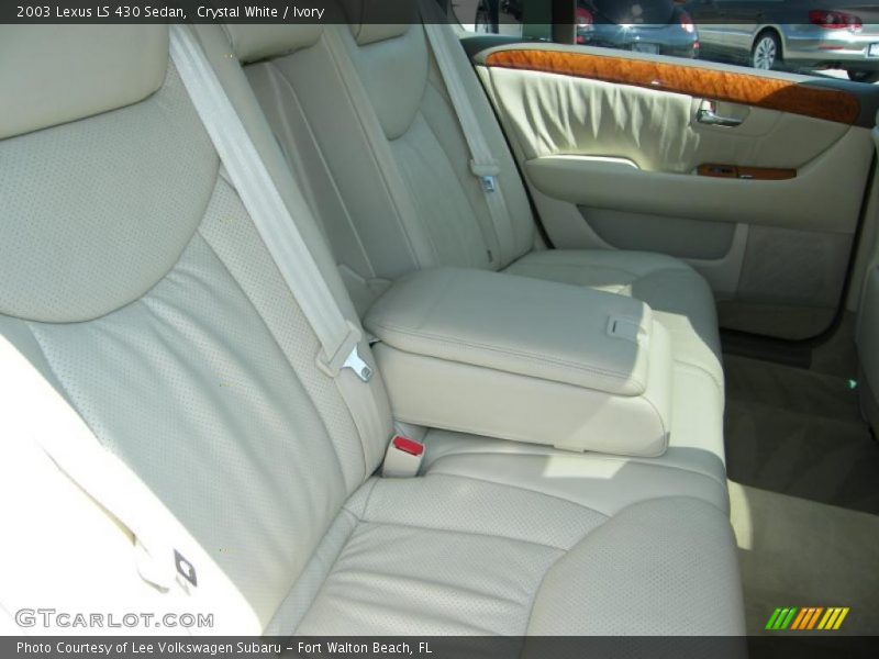 Crystal White / Ivory 2003 Lexus LS 430 Sedan