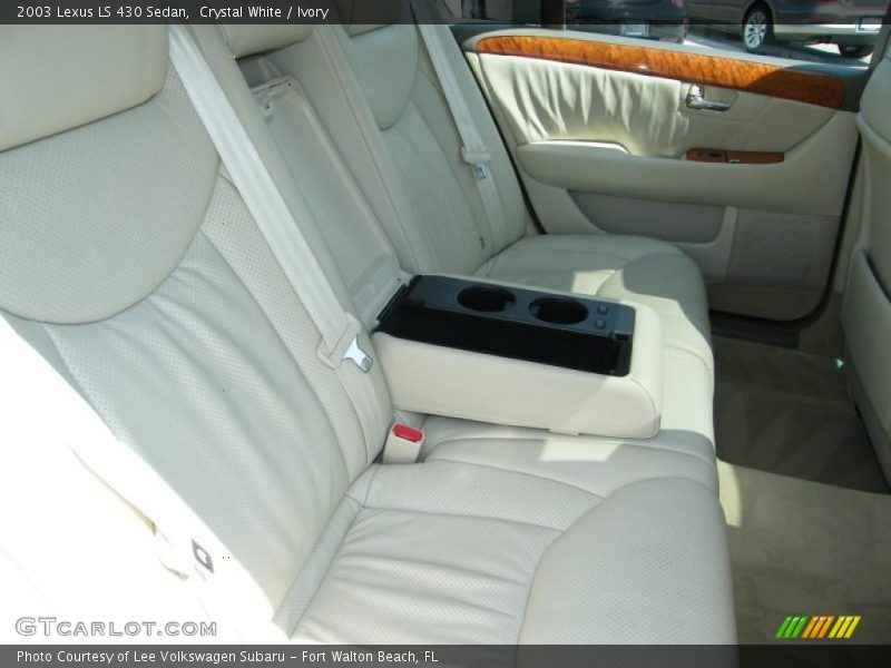 Crystal White / Ivory 2003 Lexus LS 430 Sedan