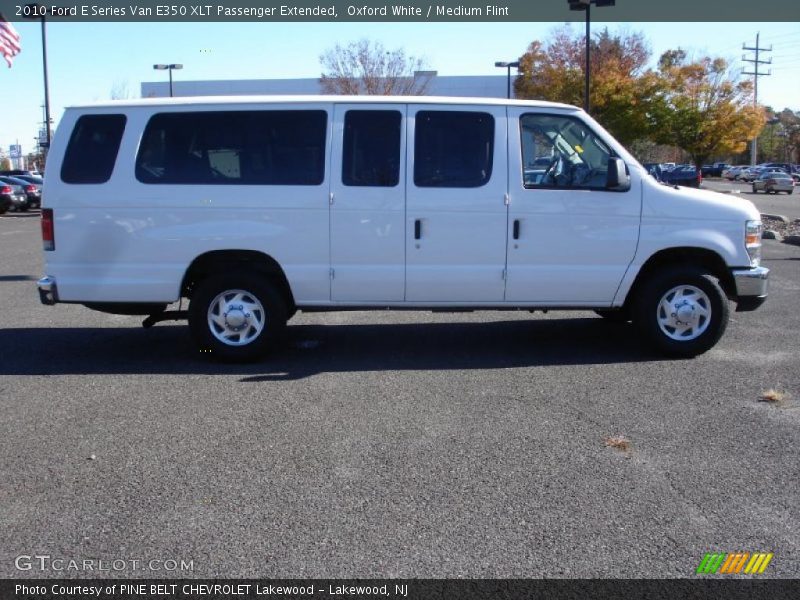  2010 E Series Van E350 XLT Passenger Extended Oxford White