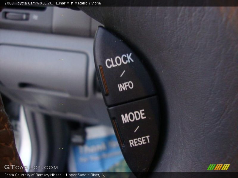Lunar Mist Metallic / Stone 2003 Toyota Camry XLE V6