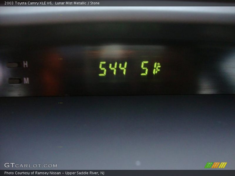 Lunar Mist Metallic / Stone 2003 Toyota Camry XLE V6