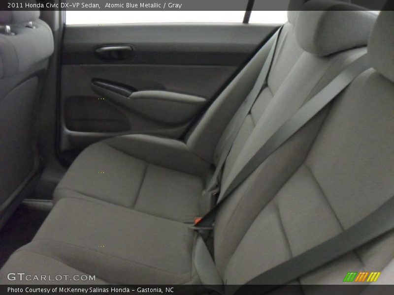 Atomic Blue Metallic / Gray 2011 Honda Civic DX-VP Sedan