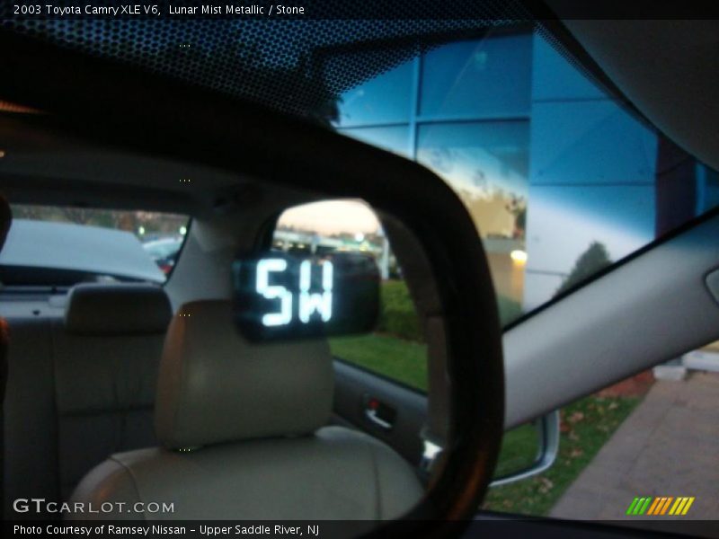 Lunar Mist Metallic / Stone 2003 Toyota Camry XLE V6