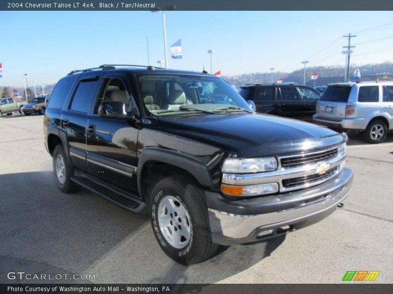 Black / Tan/Neutral 2004 Chevrolet Tahoe LT 4x4
