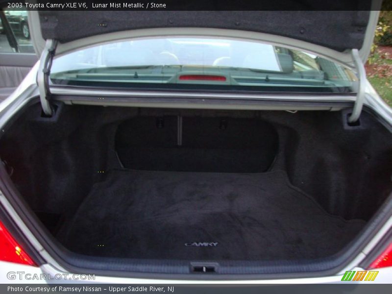 Lunar Mist Metallic / Stone 2003 Toyota Camry XLE V6