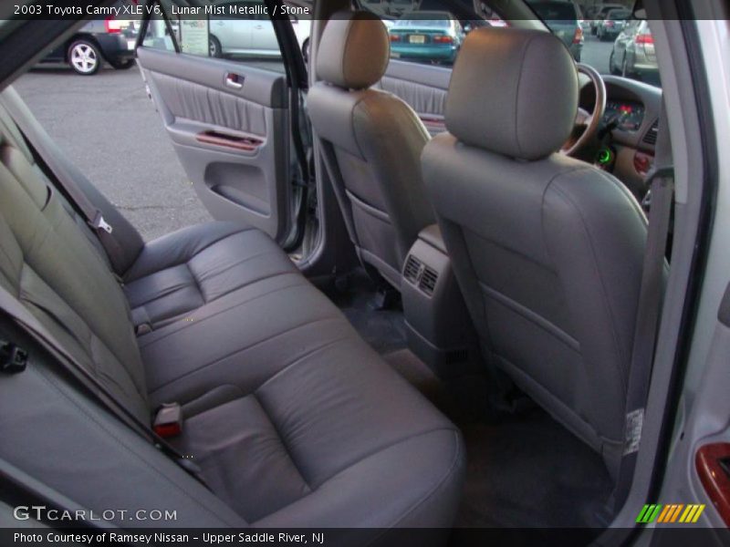 Lunar Mist Metallic / Stone 2003 Toyota Camry XLE V6