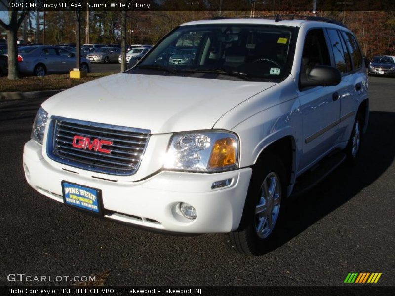 Summit White / Ebony 2008 GMC Envoy SLE 4x4
