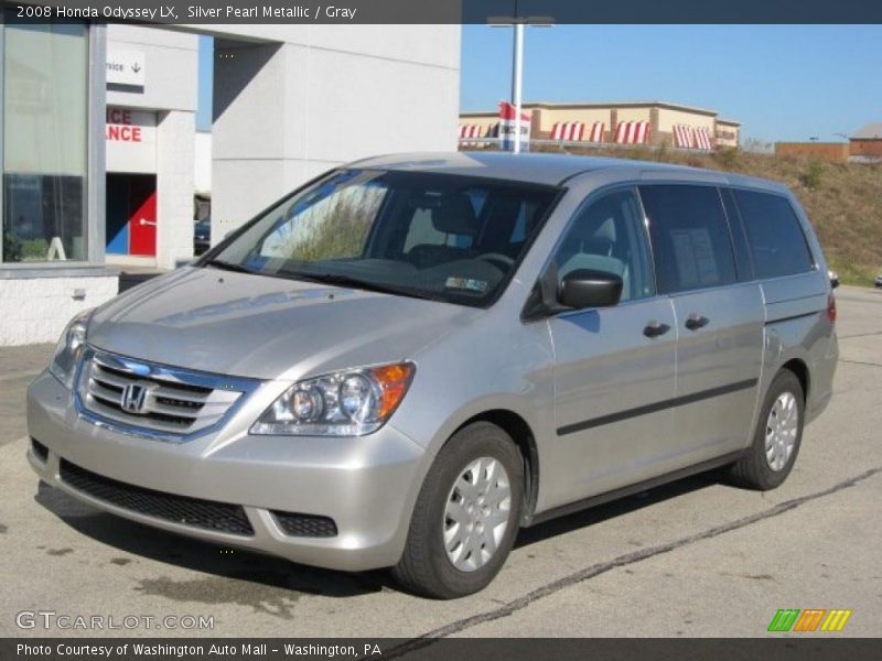 Silver Pearl Metallic / Gray 2008 Honda Odyssey LX