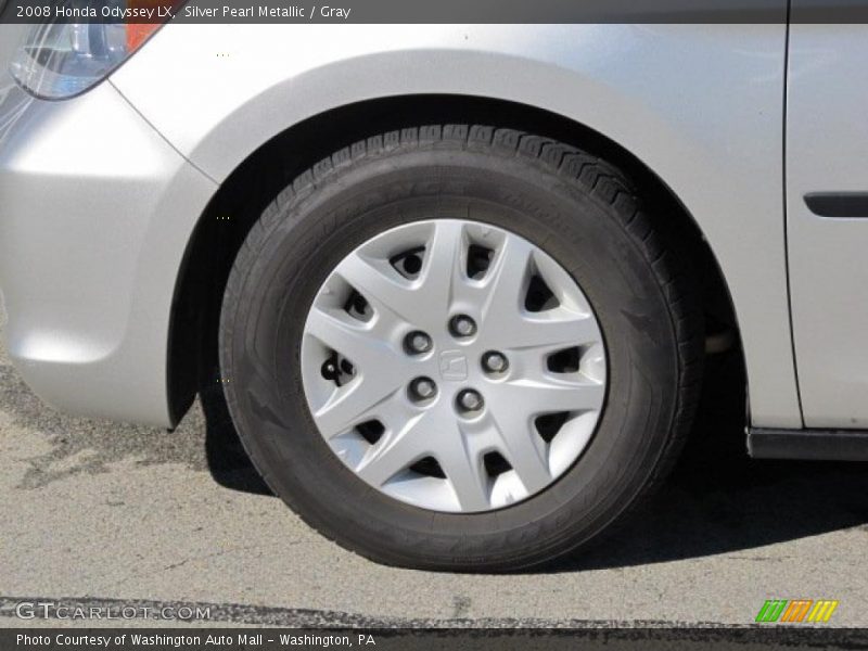 Silver Pearl Metallic / Gray 2008 Honda Odyssey LX