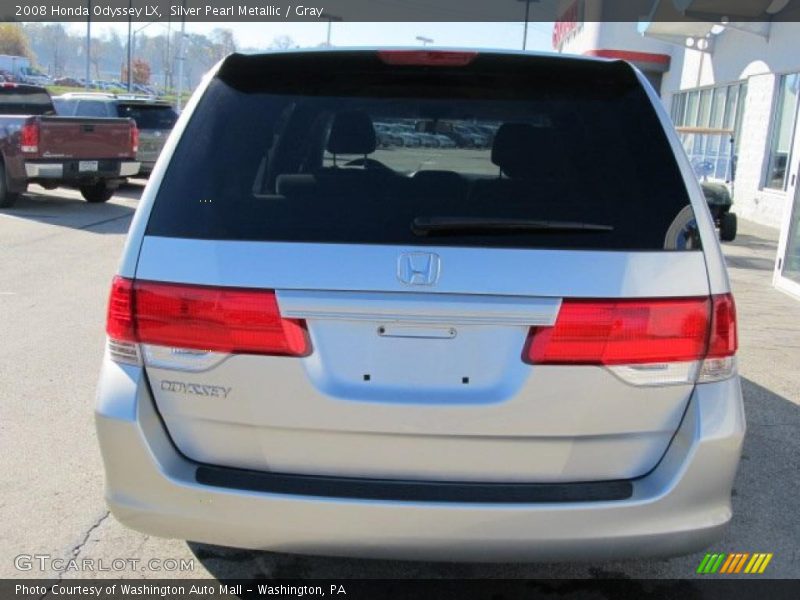 Silver Pearl Metallic / Gray 2008 Honda Odyssey LX