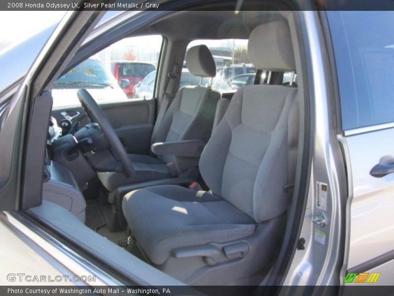Silver Pearl Metallic / Gray 2008 Honda Odyssey LX