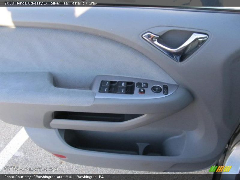 Silver Pearl Metallic / Gray 2008 Honda Odyssey LX