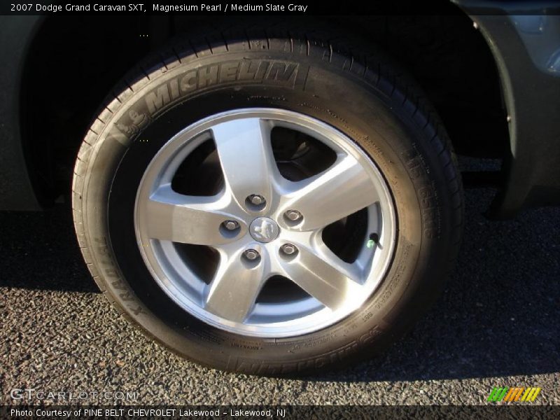 Magnesium Pearl / Medium Slate Gray 2007 Dodge Grand Caravan SXT