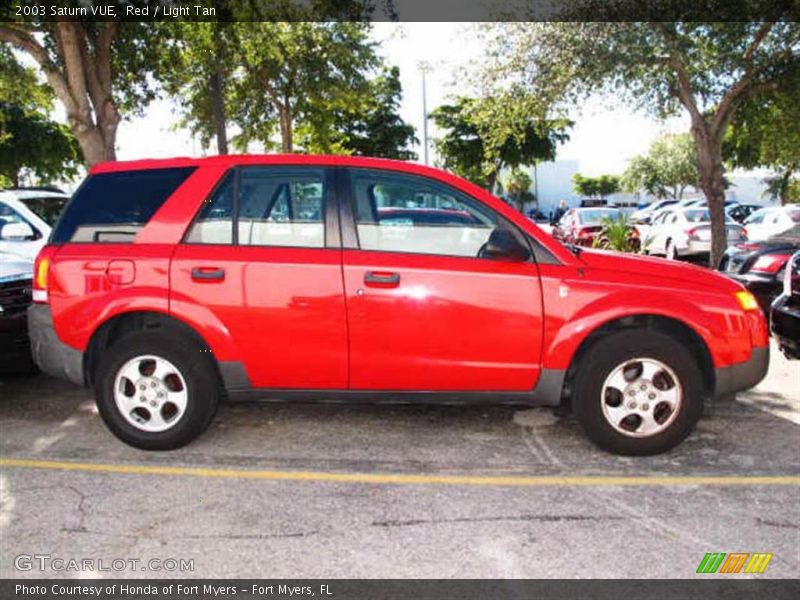 Red / Light Tan 2003 Saturn VUE