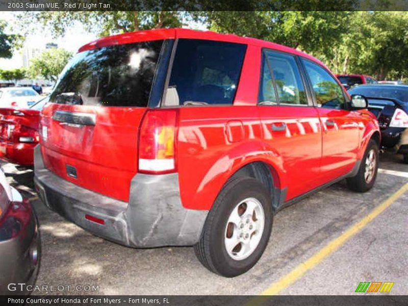 Red / Light Tan 2003 Saturn VUE