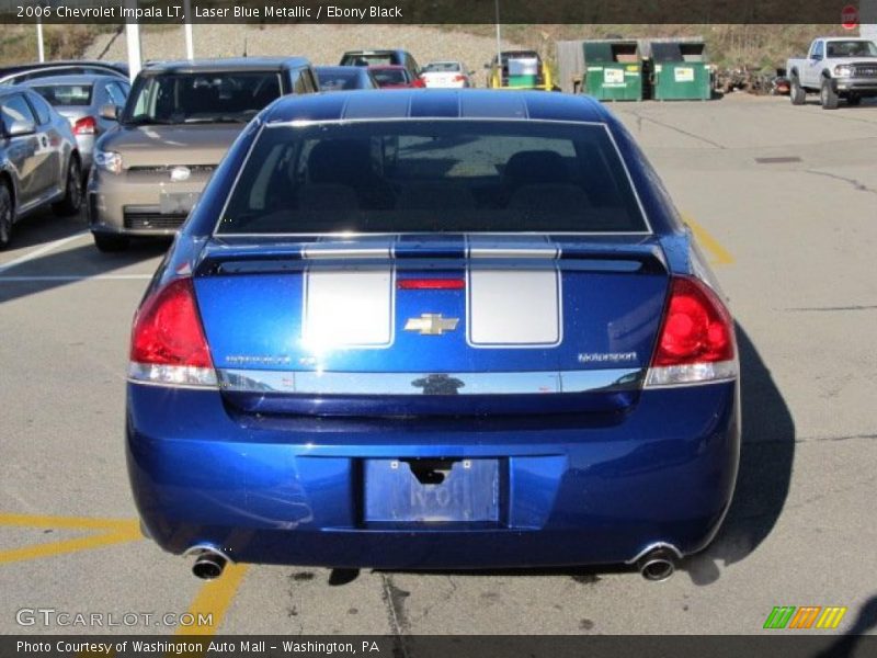 Laser Blue Metallic / Ebony Black 2006 Chevrolet Impala LT