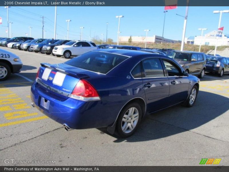 Laser Blue Metallic / Ebony Black 2006 Chevrolet Impala LT