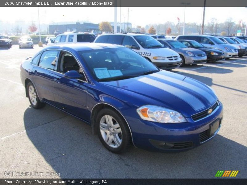 Laser Blue Metallic / Ebony Black 2006 Chevrolet Impala LT