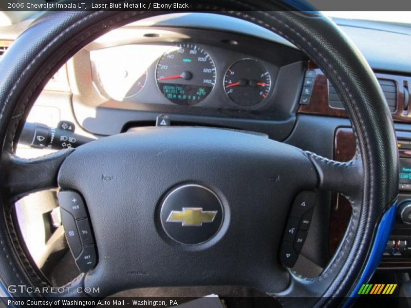 Laser Blue Metallic / Ebony Black 2006 Chevrolet Impala LT