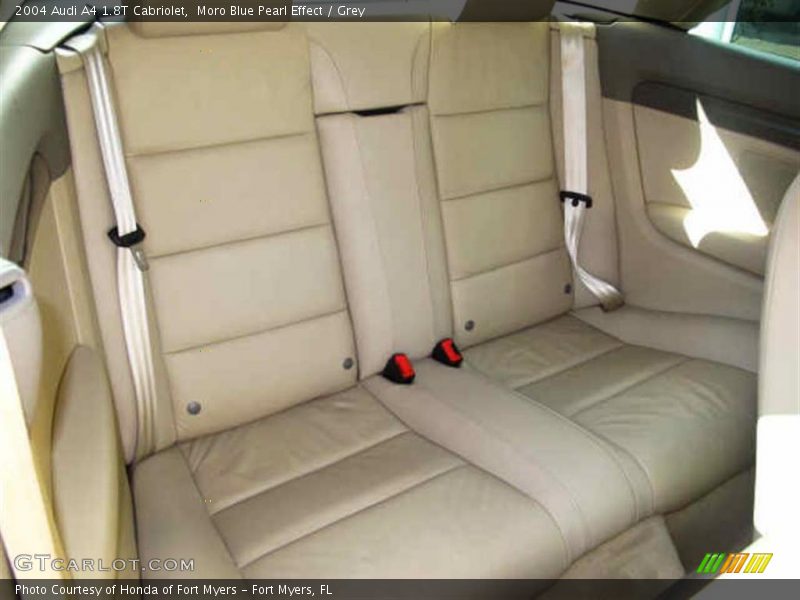 Moro Blue Pearl Effect / Grey 2004 Audi A4 1.8T Cabriolet