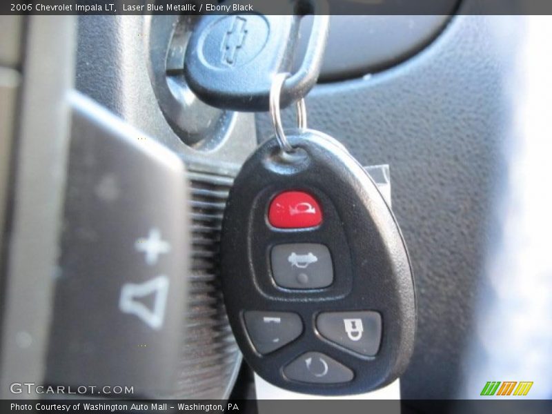 Laser Blue Metallic / Ebony Black 2006 Chevrolet Impala LT