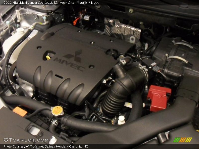  2011 Lancer Sportback ES Engine - 2.0 Liter DOHC 16-Valve MIVEC 4 Cylinder