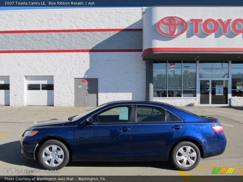 Blue Ribbon Metallic / Ash 2007 Toyota Camry LE