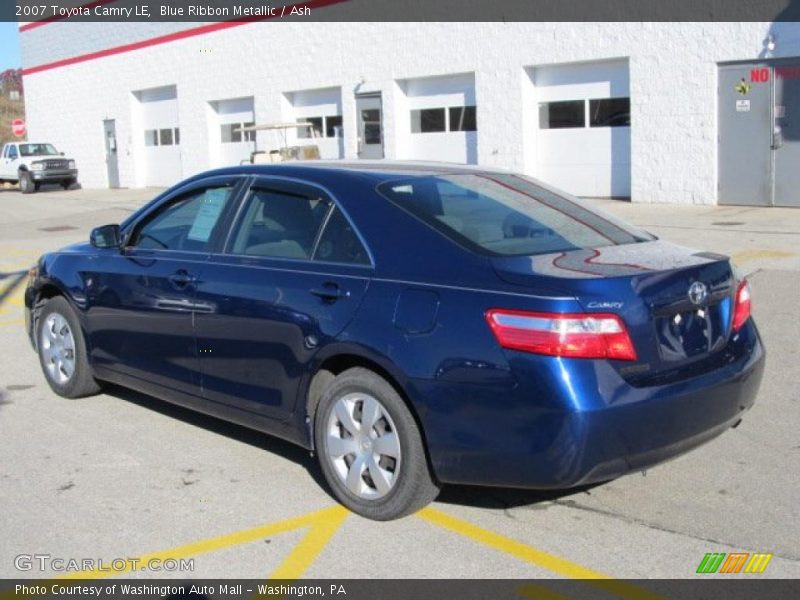 Blue Ribbon Metallic / Ash 2007 Toyota Camry LE