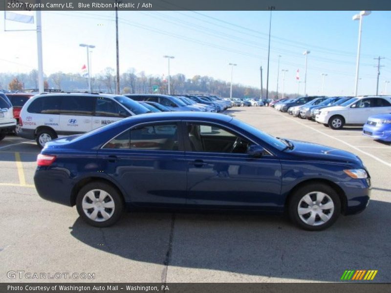 Blue Ribbon Metallic / Ash 2007 Toyota Camry LE