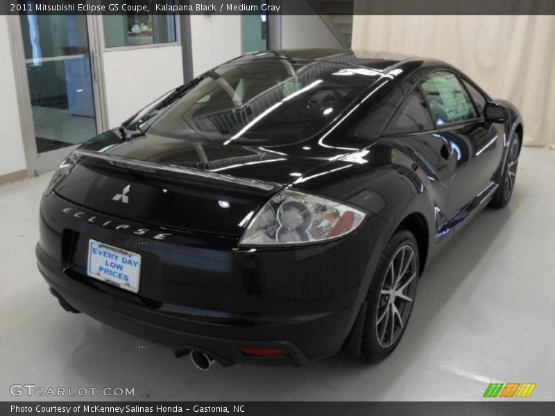 Kalapana Black / Medium Gray 2011 Mitsubishi Eclipse GS Coupe