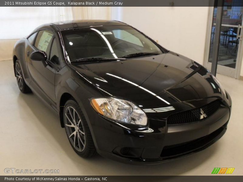 Kalapana Black / Medium Gray 2011 Mitsubishi Eclipse GS Coupe