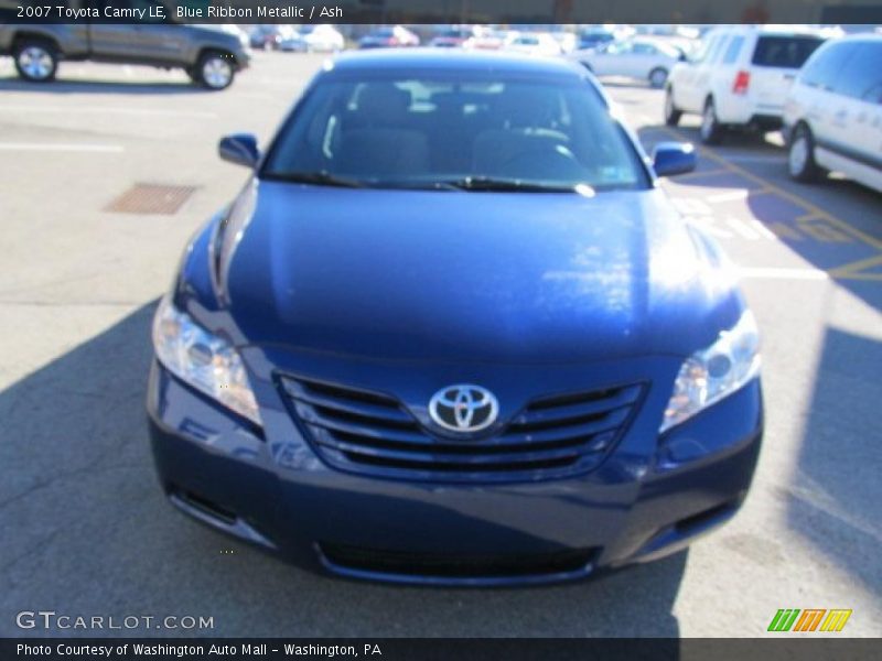 Blue Ribbon Metallic / Ash 2007 Toyota Camry LE