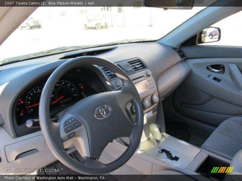 Blue Ribbon Metallic / Ash 2007 Toyota Camry LE