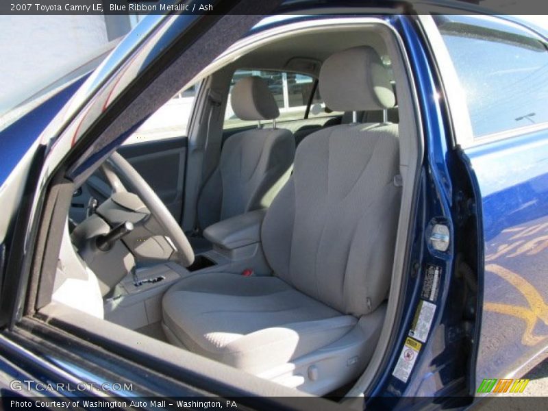 Blue Ribbon Metallic / Ash 2007 Toyota Camry LE