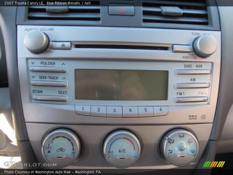 Blue Ribbon Metallic / Ash 2007 Toyota Camry LE