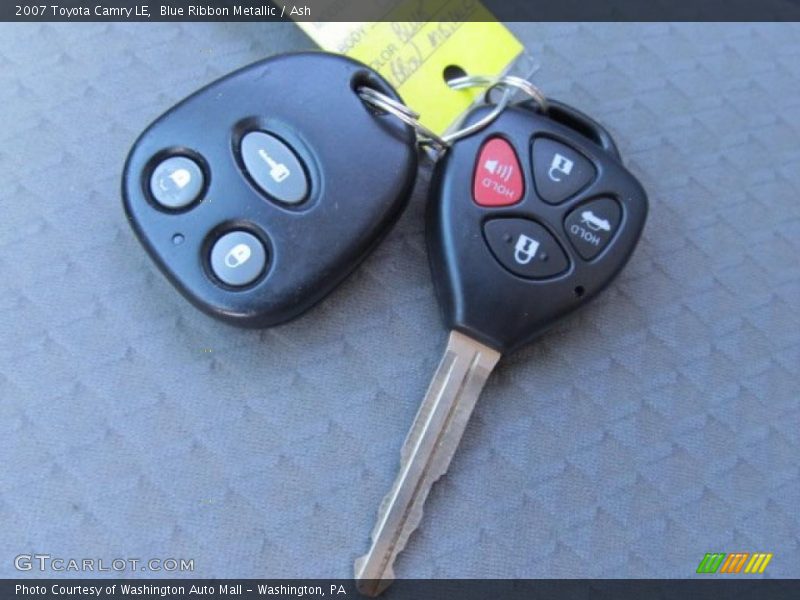 Blue Ribbon Metallic / Ash 2007 Toyota Camry LE