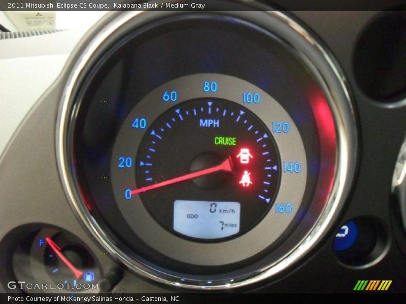 Kalapana Black / Medium Gray 2011 Mitsubishi Eclipse GS Coupe