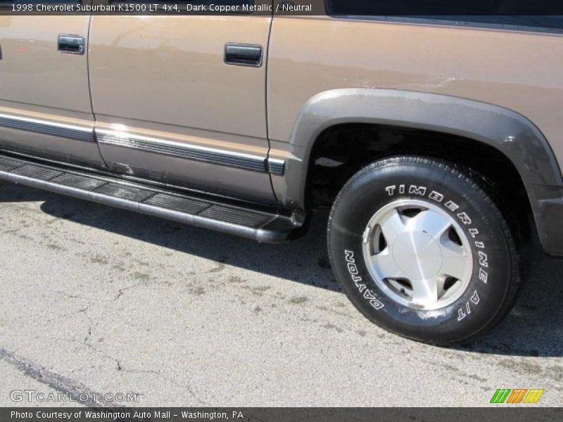 Dark Copper Metallic / Neutral 1998 Chevrolet Suburban K1500 LT 4x4