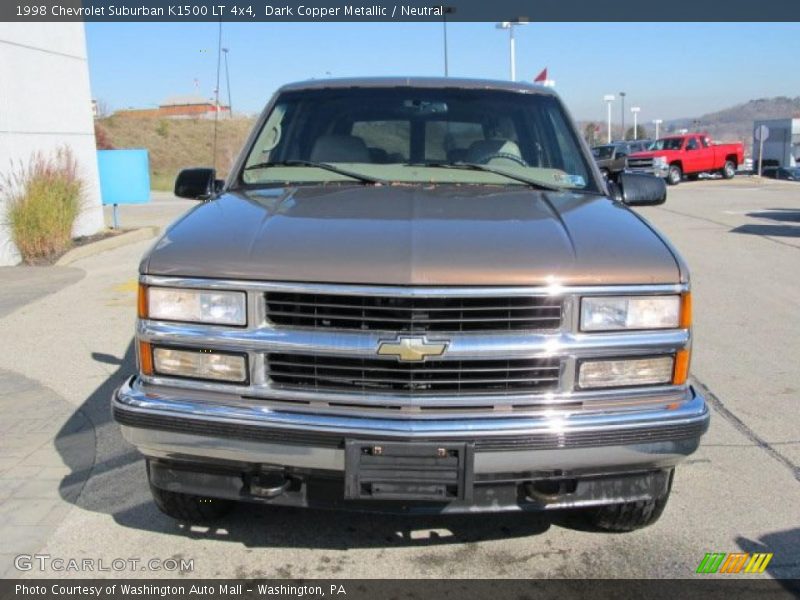Dark Copper Metallic / Neutral 1998 Chevrolet Suburban K1500 LT 4x4