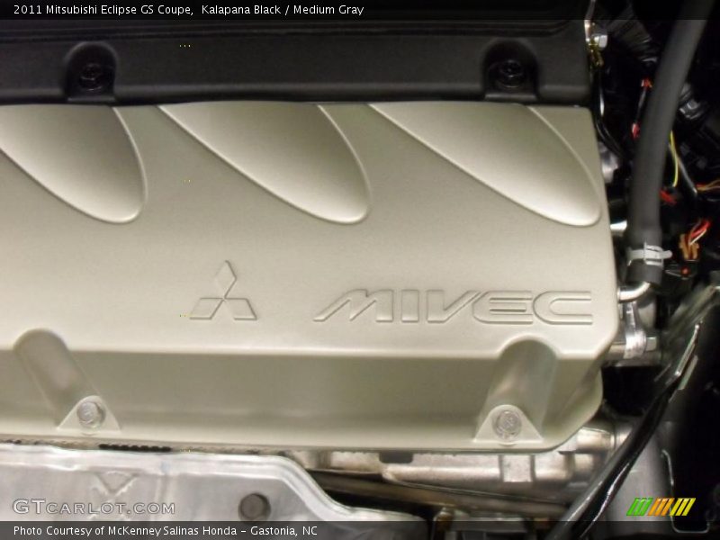 Kalapana Black / Medium Gray 2011 Mitsubishi Eclipse GS Coupe