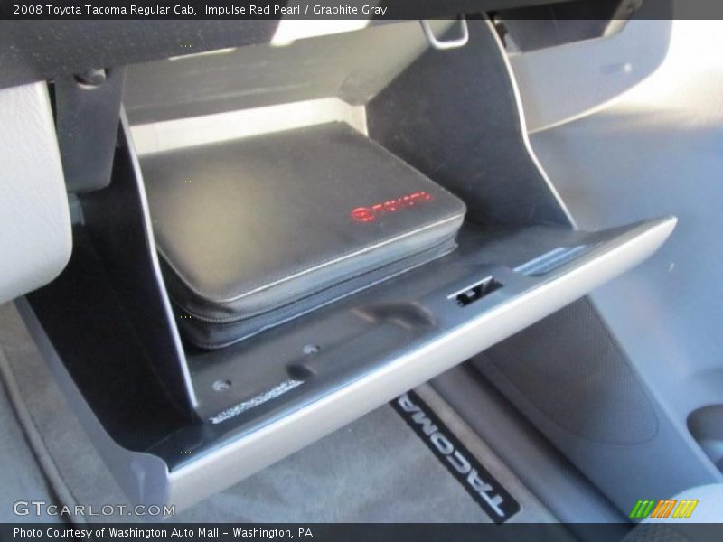 Impulse Red Pearl / Graphite Gray 2008 Toyota Tacoma Regular Cab