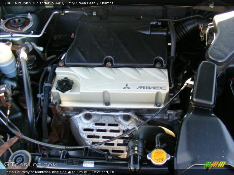  2005 Outlander LS AWD Engine - 2.4 Liter SOHC 16 Valve MIVEC 4 Cylinder