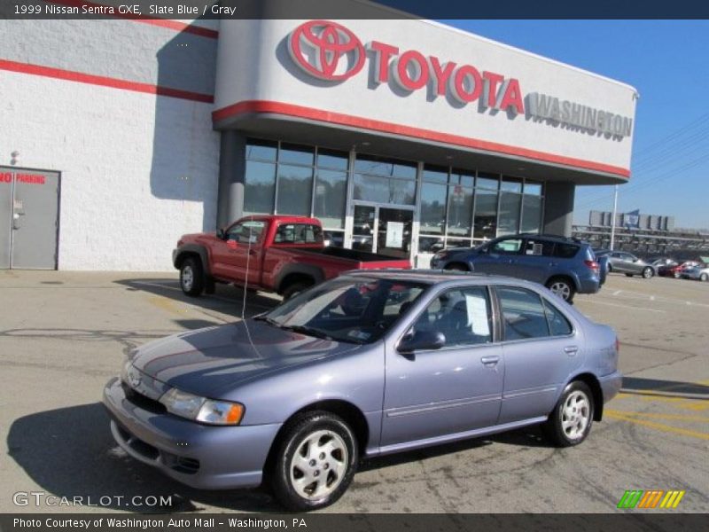 Slate Blue / Gray 1999 Nissan Sentra GXE