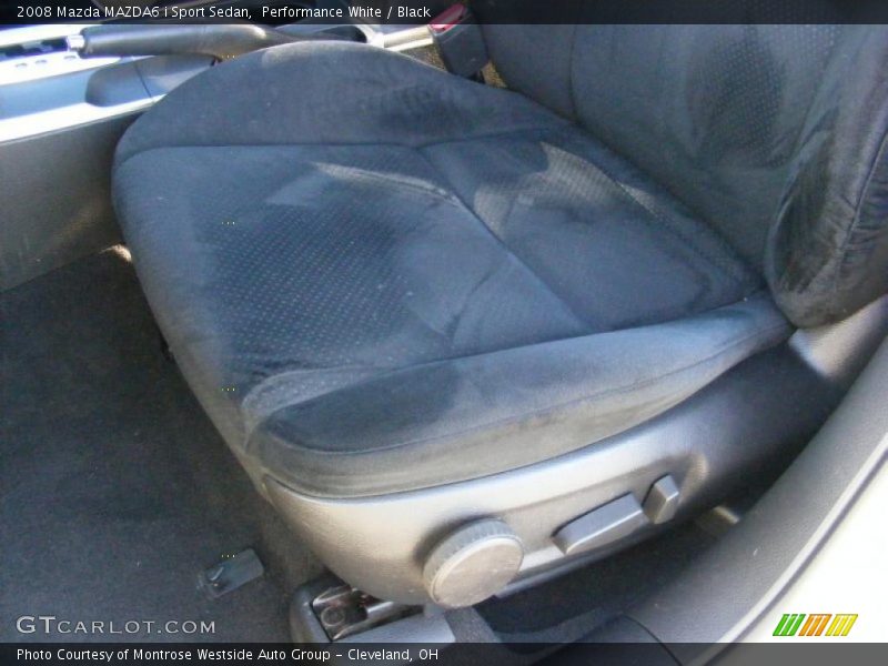 Performance White / Black 2008 Mazda MAZDA6 i Sport Sedan