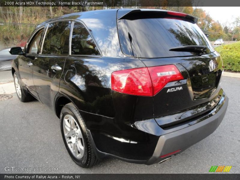 Formal Black / Parchment 2008 Acura MDX Technology