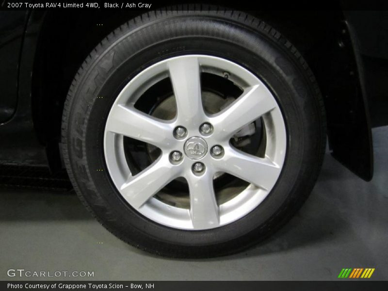 Black / Ash Gray 2007 Toyota RAV4 Limited 4WD