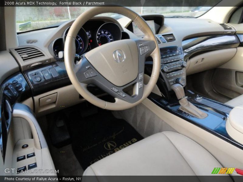 Formal Black / Parchment 2008 Acura MDX Technology