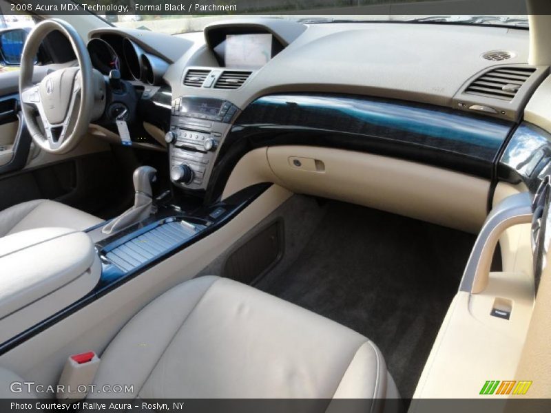 Formal Black / Parchment 2008 Acura MDX Technology